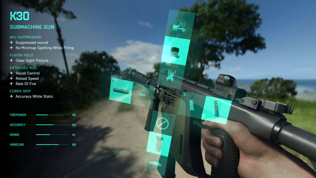 Battlefield 2042 Attachments System